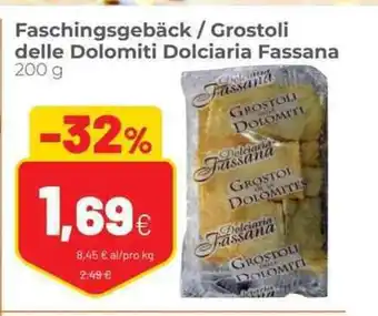 Faschingsgebäck / Crostoli delle Dolomiti Dolciaria Fassana 200 g