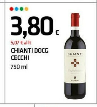 Superconti Cecchi Chianti Docg offerta