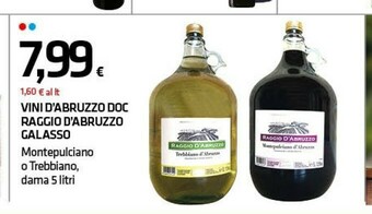 Superconti Raggio D'abruzzo Galasso Vini D'abruzzo Doc offerta