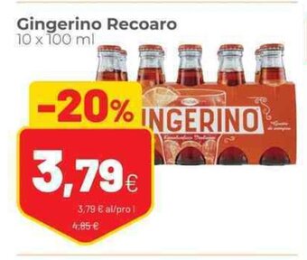 Gingerino Recoaro 10 x 100 ml