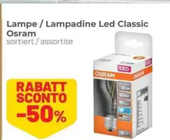 Coop Lampe/Lampadine Led Classic Osram sortiert / assortite offerta