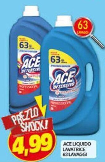 Risparmio Casa Ace Liquido Lavatrice 63 Lavaggi offerta