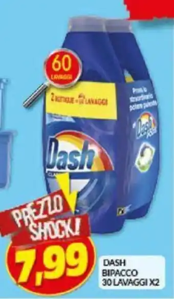 Risparmio Casa Dash Bipacco 30 Lavaggi x 2 offerta