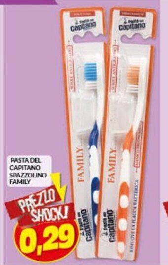 Risparmio Casa Pasta Del Capitano Spazzolino Family offerta