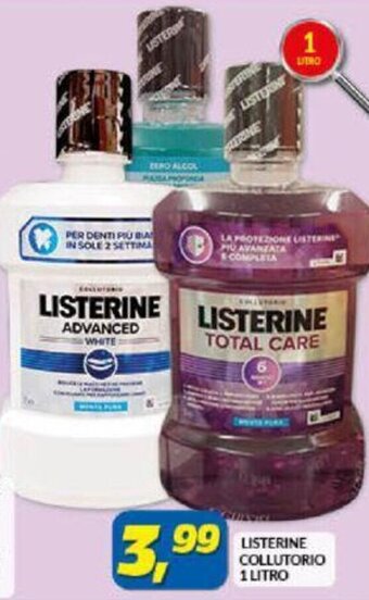 Risparmio Casa Listerine Collutorio 1 litro offerta