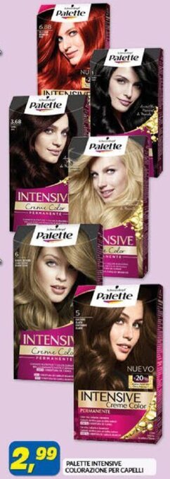 Risparmio Casa Palette Intensive Colorazione Per Capelli offerta