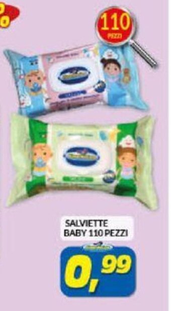Risparmio Casa Salviette Baby 110 Pezzi offerta