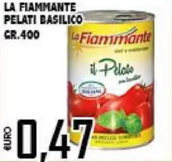 Big Food La Fiammante Pelati Basilico 400gr offerta