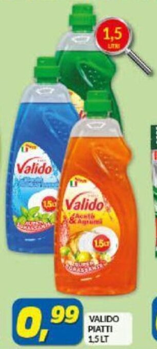 Risparmio Casa Valido Piatti 1,5 lt offerta