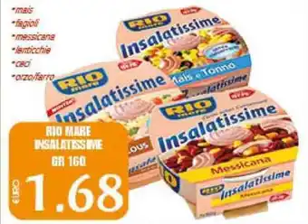 Big Food Rio Mare Insalatissime 160gr offerta