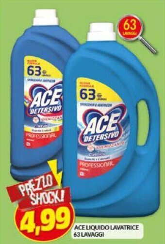 Risparmio Casa Ace Liquido Lavatrice 63 lavaggi offerta