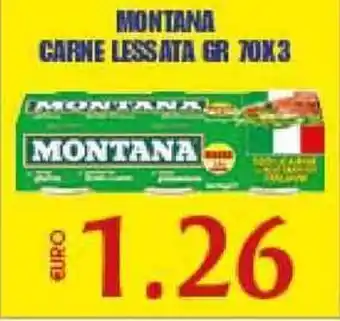 Big Food Montana Carne Lessata 70gr x3 offerta
