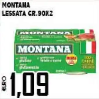 Big Food Montana Lessata 90gr x2 offerta