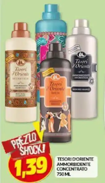 Risparmio Casa Tesori D'Oriente Ammorbidente Concentrato 750 ml offerta
