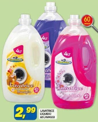 Risparmio Casa Lavatrice Liquido 60 lavaggi offerta