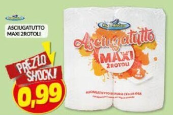 Risparmio Casa Asciugatutto Maxi 2 Rotoli offerta