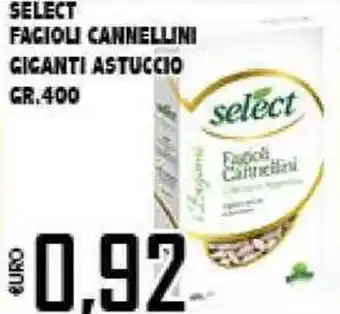 Big Food Select Fagioli Cannellini Giganti Astuccio 400gr offerta