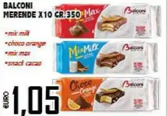 Balconi Merende x10 350gr