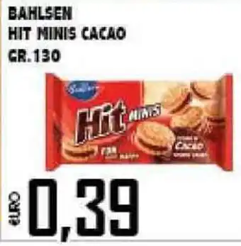 Bahlsen Hit Minis Cacao 130gr