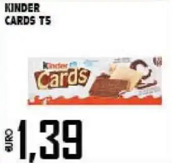 Big Food Kinder Cards T5 offerta