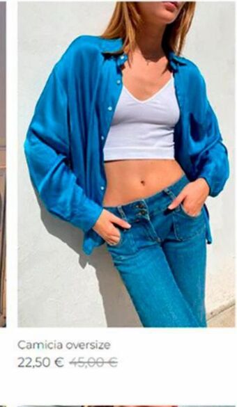 Camicia oversize