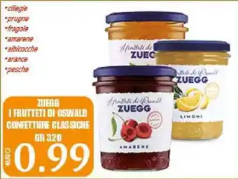 Zuegg I Frutteti di Oswald Confetture Classiche 320gr