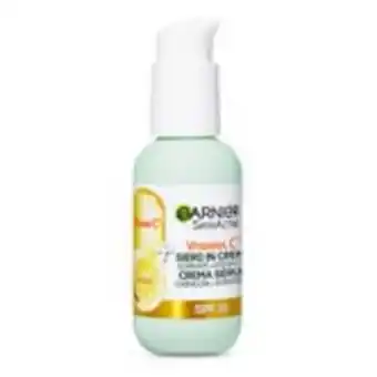 Garnier skinactive siero in crema vitamina c spf25 anti-macchie 50 ml