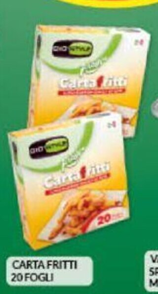 Risparmio Casa Carta Fritti 20 Fogli offerta