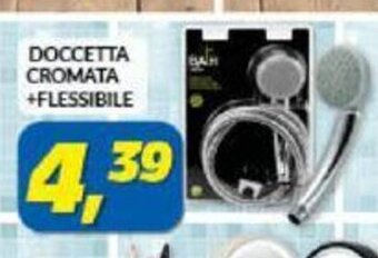 Risparmio Casa Doccetta Cromata + Flessibile offerta