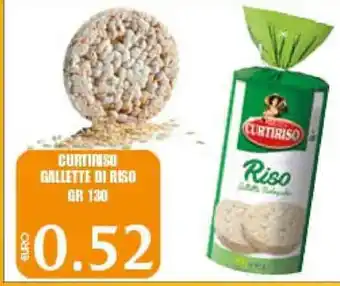 Big Food Curtiriso Gallette di Riso 130gr offerta