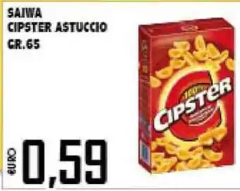 Big Food Saiwa Cipster Astuccio 65gr offerta