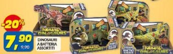 Risparmio Casa Dinosauri A Batteria Assortiti offerta