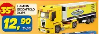Risparmio Casa Camion Giocattolo 563 pz offerta
