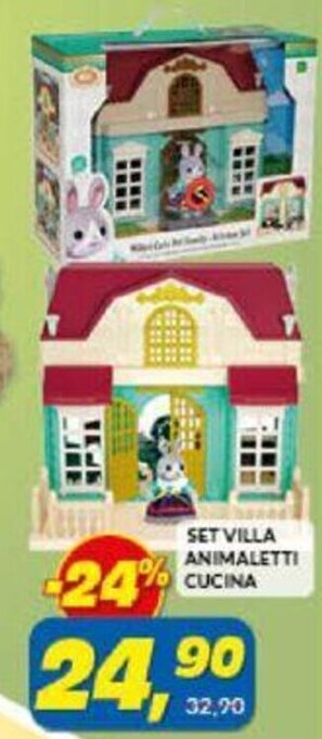 Risparmio Casa Set Villa Animaletti Cucina offerta