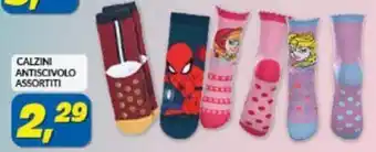 Risparmio Casa Calzini Antiscivolo Assortiti offerta
