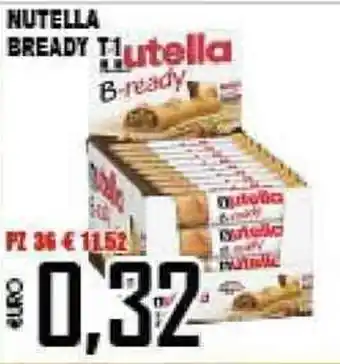 Big Food Nutella Bready T1 offerta