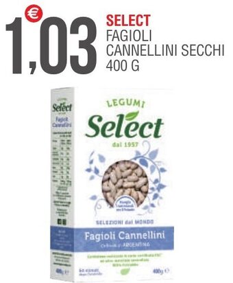 Select Fagioli Cannellini Secchi 400 g
