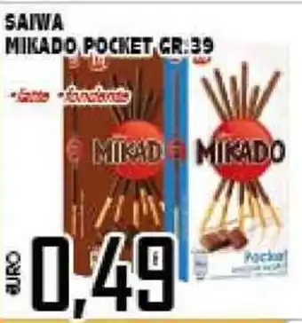 Big Food Saiwa Mikado Pocket 39gr offerta