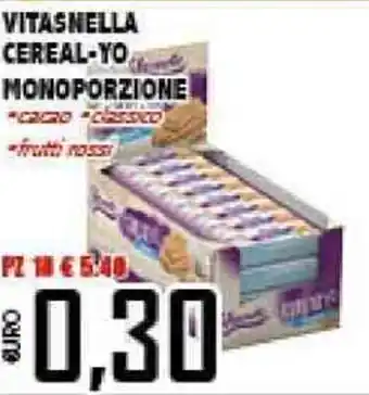 Big Food Vitasnella Cereal-Yo Monoporzione offerta