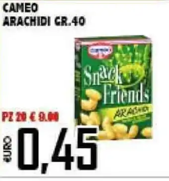 Big Food Cameo Arachidi 40gr offerta
