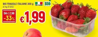 Famila Superstore Bio Fragole Italiane 300 g offerta