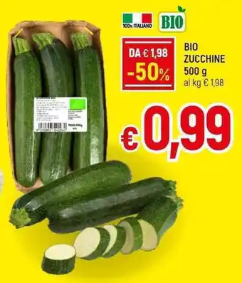 Famila Superstore Bio Zucchine 500 g offerta