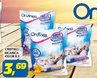 Risparmio Casa Cristalli Ricarica 450 gr x 3 offerta