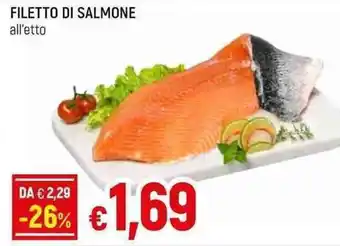 Famila Superstore Filetto di Salmone offerta