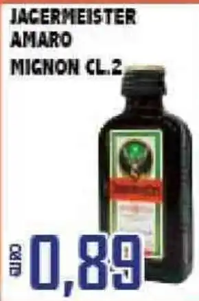 Big Food Jagermeister Amaro Mignon 2cl. offerta