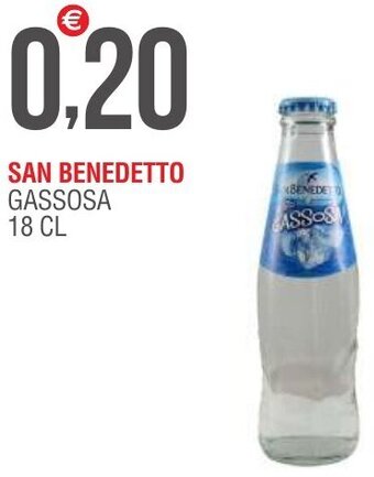 Caramico San Benedetto Gassosa 18 cl offerta