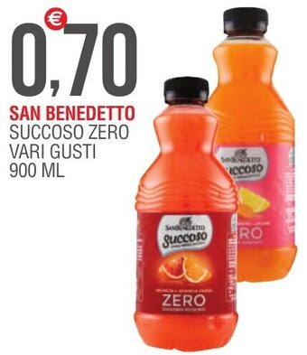 Caramico San Benedetto Succoso Zero Vari Gusti 900 ml offerta