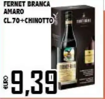 Big Food Fernet Branca Amaro 70cl. + Chinotto offerta