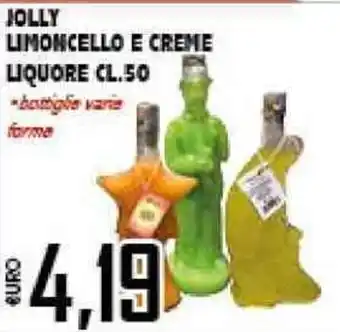 Jolly Limoncello E Creme Liquore 50cl
