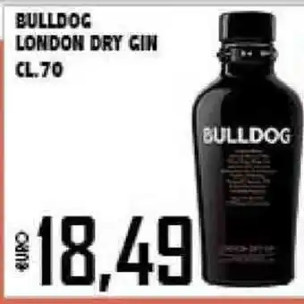 Big Food Bulldog London Dry Gin 70cl offerta